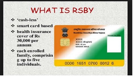 rsby smart card renewal 2019|rsby in india.